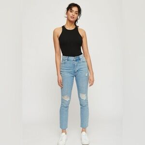 Dynamite- ETHOS | Rosie Distressed Ankle Jeans